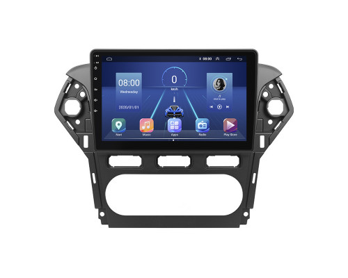 Штатная магнитола Lesko для Ford Mondeo IV Рестайлинг 2010-2014 экран 10" 6/128Gb 4G Wi-Fi GPS Top