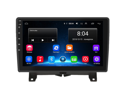 Штатная магнитола Lesko для Land Rover Range Rover Sport I 2005-2009 экран 9" 2/32Gb Wi-Fi GPS Base