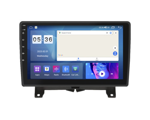 Штатная магнитола Lesko для Land Rover Range Rover Sport I 2005-2009 экран 9" 4/64Gb CarPlay 4G Wi-Fi GPS Prime