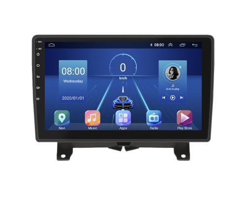 Штатная магнитола Lesko для Land Rover Range Rover Sport I 2005-2009 экран 9" 6/128Gb 4G Wi-Fi GPS Top