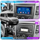 Штатная магнитола Lesko для Mercedes-Benz Sprinter II (W906) Рестайлинг  2014-2018 экран 9" 4/64Gb 4G Wi-Fi GPS Top