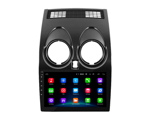 Штатная магнитола Lesko для Nissan Qashqai I 2006-2010 экран 9" 2/32Gb Wi-Fi GPS Base