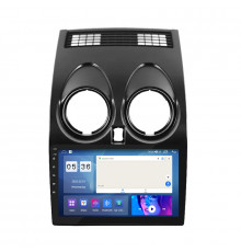 Штатная магнитола Lesko для Nissan Qashqai I 2006-2010 экран 9" 4/64Gb CarPlay 4G Wi-Fi GPS Prime