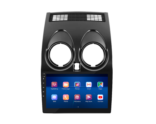 Штатная магнитола Lesko для Nissan Qashqai I 2006-2010 экран 9" 2/32Gb 4G Wi-Fi GPS Top