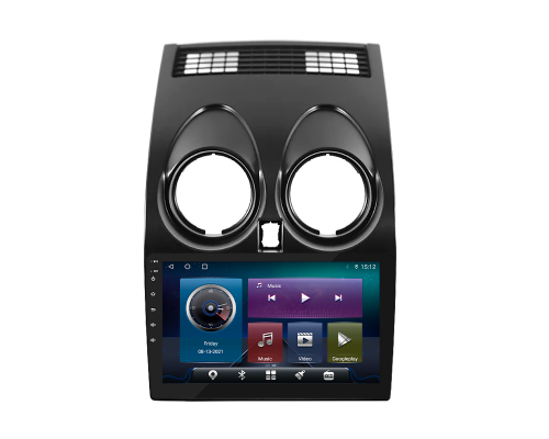 Штатная магнитола Lesko для Nissan Qashqai I 2006-2010 экран 9" 4/32Gb 4G Wi-Fi GPS Top