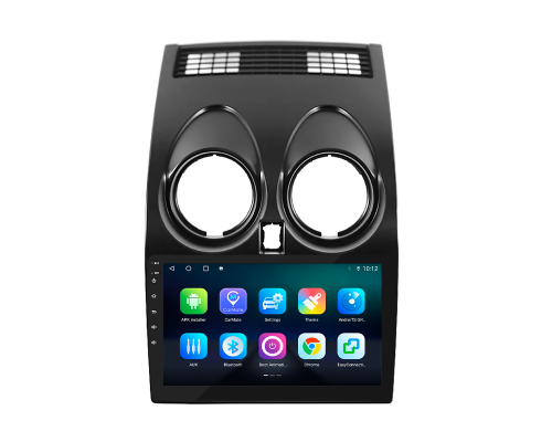 Штатная магнитола Lesko для Nissan Qashqai I 2006-2010 экран 9" 4/64Gb 4G Wi-Fi GPS Top