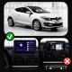 Штатная магнитола Lesko для Renault Megane III Рестайлинг 2 2014-2016 экран 9" 2/32Gb CarPlay 4G Wi-Fi GPS Prime
