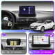 Штатная магнитола Lesko для Renault Megane III Рестайлинг 2012-2014 экран 9" 4/64Gb CarPlay 4G Wi-Fi GPS Prime