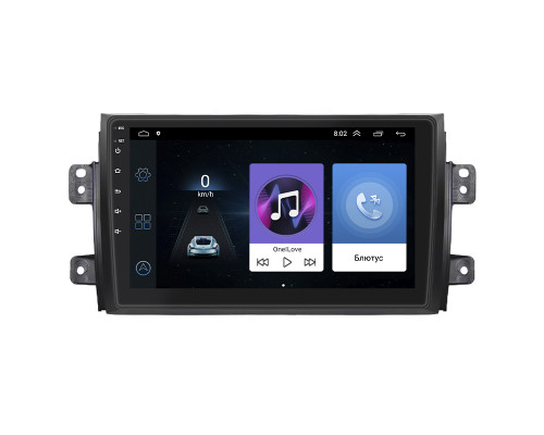 Штатная магнитола Lesko для Suzuki SX4 I (Classic) 2006-2009 экран 9" 1/16Gb Wi-Fi GPS Base