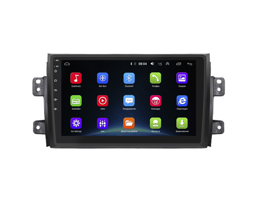 Штатная магнитола Lesko для Suzuki SX4 I (Classic) 2006-2009 экран 9" 2/32Gb Wi-Fi GPS Base