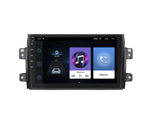 Штатная магнитола Lesko для Suzuki SX4 I (Classic) Рестайлинг 2009-2014 экран 9" 1/16Gb Wi-Fi GPS Base