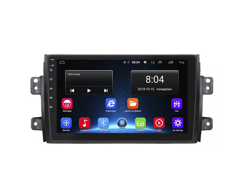 Штатная магнитола Lesko для Suzuki SX4 I (Classic) Рестайлинг 2009-2014 экран 9" 2/32Gb Wi-Fi GPS Base