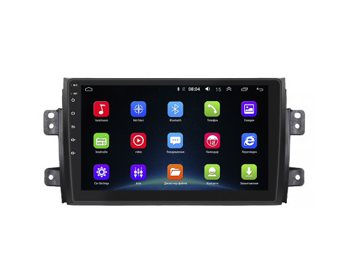 Штатная магнитола Lesko для Suzuki SX4 I (Classic) Рестайлинг 2009-2014 экран 9" 2/32Gb Wi-Fi GPS Base