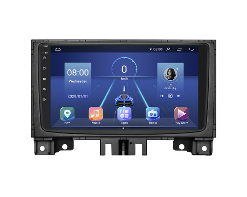 Штатная магнитола Lesko для Volkswagen Crafter I 2006-2011 экран 9" 4/64Gb 4G Wi-Fi GPS Top