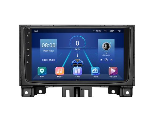 Штатная магнитола Lesko для Volkswagen Crafter I 2006-2011 экран 9" 6/128Gb 4G Wi-Fi GPS Top