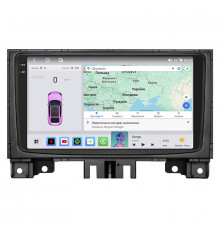 Штатная магнитола Lesko для Volkswagen Crafter I Рестайлинг 2011-2017 экран 9" 4/64 QLED CarPlay 4G Wi-Fi GPS 360 Prime