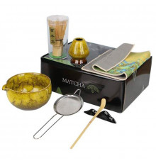 Набор Mavanto 7458 для приготовления чая матча 7 предметов Mustard