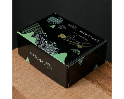 Набор Mavanto 7458 для приготовления чая матча 7 предметов Mustard