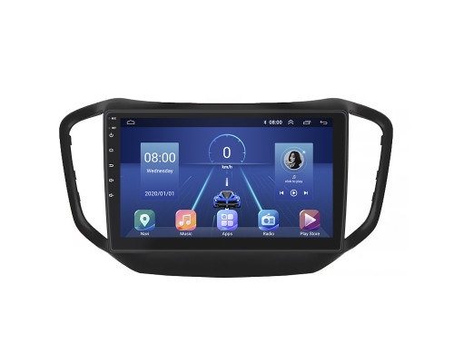 Штатная магнитола Lesko для Chery Tiggo 5 I Рестайлинг 2016-2020 экран 10" 4/64Gb 4G Wi-Fi GPS Top