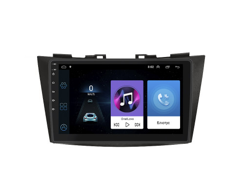 Штатная магнитола Lesko для Suzuki Swift IV Рестайлинг 2013-2017 экран 9" 1/16Gb Wi-Fi GPS Base