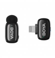 Мікрофон петличний бездротовий BOYA mini-16 (Lightning) black