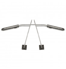 Автомобильная вешалка 11568 (11569) для верхней одежды на подголовник плечики Carbon Black