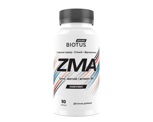 ЗМА, ZMA, Biotus, 90 капсул