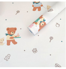 Самоклеющаяся пленка детская 0,45х10м х 0,07мм Мишка SW-00000818