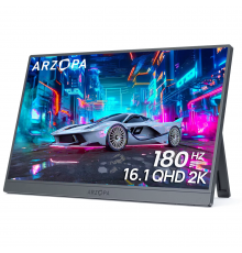 Портативний монітор Arzopa Z3FC gray + Case 16.1" 2560x1440 180 Гц