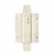 Дорожный футляр Casegrace SP-01345 органайзер для украшений и ювелирных изделий для путешествий White