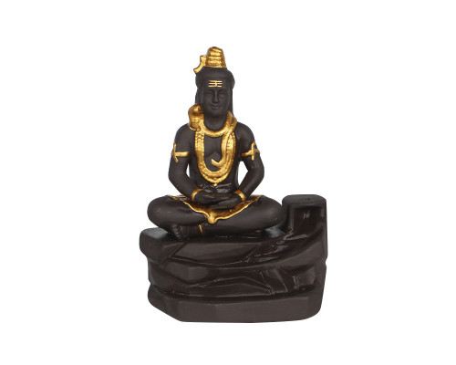 Подставка для благовоний JC20230617000001 Статуя Будды Шивы с обратным потоком жидкого дыма держатель для ароматических палочек и конусов