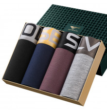 Набор из 4 шт трусов мужских боксеров Septwolves 7002 5XL