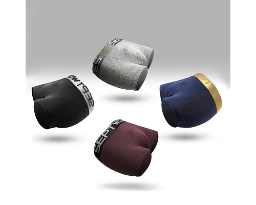 Набор из 4 шт трусов мужских боксеров Septwolves 7002 5XL