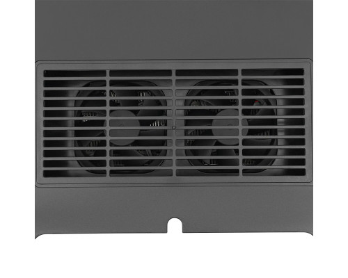 Тепловентилятор керамический Flame YND-BL-02 с пультом имитация камина обогреватель электрический