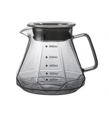 Сервер Choxila 11730 графин для приготовления кофе заварник для пуровера стеклянный 600 мл