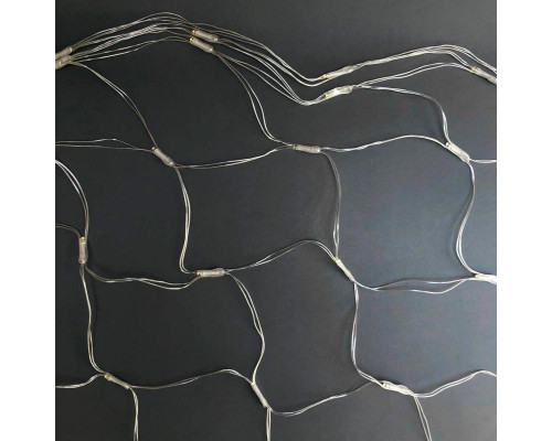 Гирлянда сетка cветодиодная 382902 холодный свет от сети 220V для дома и улицы 2*2 м 144 led