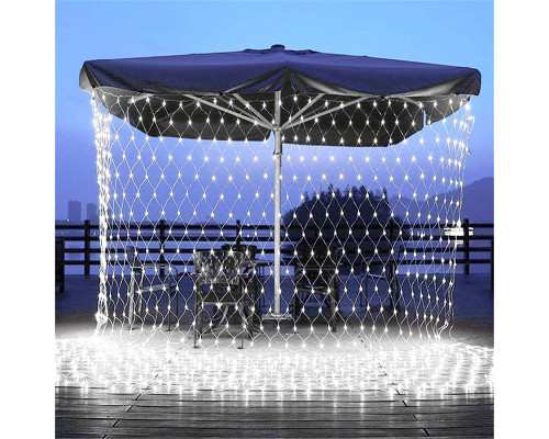 Гирлянда сетка cветодиодная 382902 холодный свет от сети 220V для дома и улицы 3*3 м 320 led