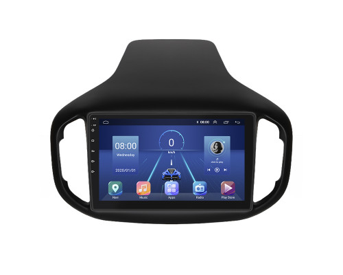 Штатная магнитола Lesko для Chery Tiggo 7 I 2016-2020 с экраном 10, 4/64Gb, 4G, Wi-Fi, GPS