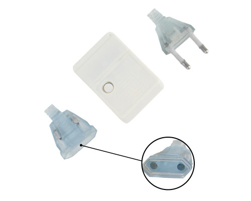 Новогодняя светодиодная гирлянда штора 3*1 метр Месяц и звезда Теплый свет