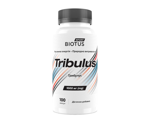 Трибулус, Tribulus, Biotus, 100 капсул