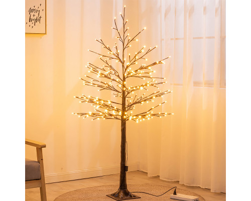 Светодиодное LED дерево гирлянда Ali-6879 на подставке декоративное  1,5 м 300 LED