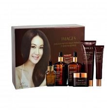 Набор по уходу за лицом IMAGES Beauty Avocado Peptide 6 в 1 с пептидами авокадо