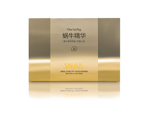 Набор по уходу за лицом ONE SPRING Snail Repair&Brightening с муцином улитки 6 в 1