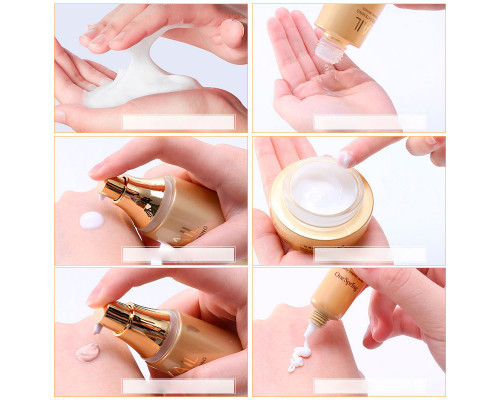 Набор по уходу за лицом ONE SPRING Snail Repair&Brightening с муцином улитки 6 в 1