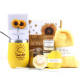Подарочный Spa Box Sunshine из 7 предметов термостакан алмазное мыло бомбочка для ванны соль для ванны ароматическая свеча носки Yellow