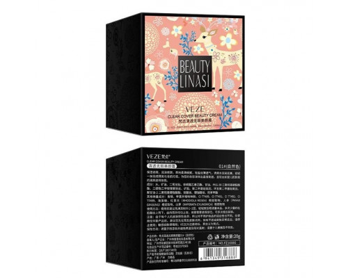 Тональный крем-кушонVeze Clear Cover Beauty Cream 20g 02 слоновая кость