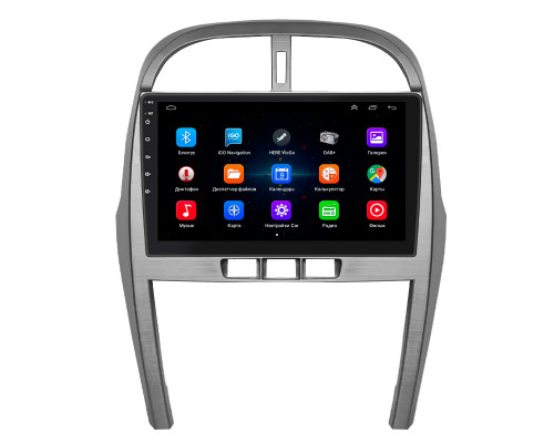 Штатная магнитола Lesko для Chery Tiggo 3 I 2014-2020 экран 10" 1/16Gb Wi-Fi GPS Base