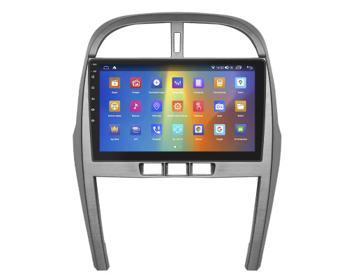 Штатная магнитола Lesko для Chery Tiggo 3 I 2014-2020 экран 10" 2/32Gb CarPlay 4G Wi-Fi GPS Prime