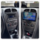 Штатная магнитола Lesko для Chery Tiggo 3 I 2014-2020 экран 10" 4/64 QLED CarPlay 4G Wi-Fi GPS 360 Prime