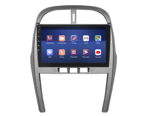 Штатная магнитола Lesko для Chery Tiggo 3 I 2014-2020 экран 10" 4/64Gb 4G Wi-Fi GPS Top